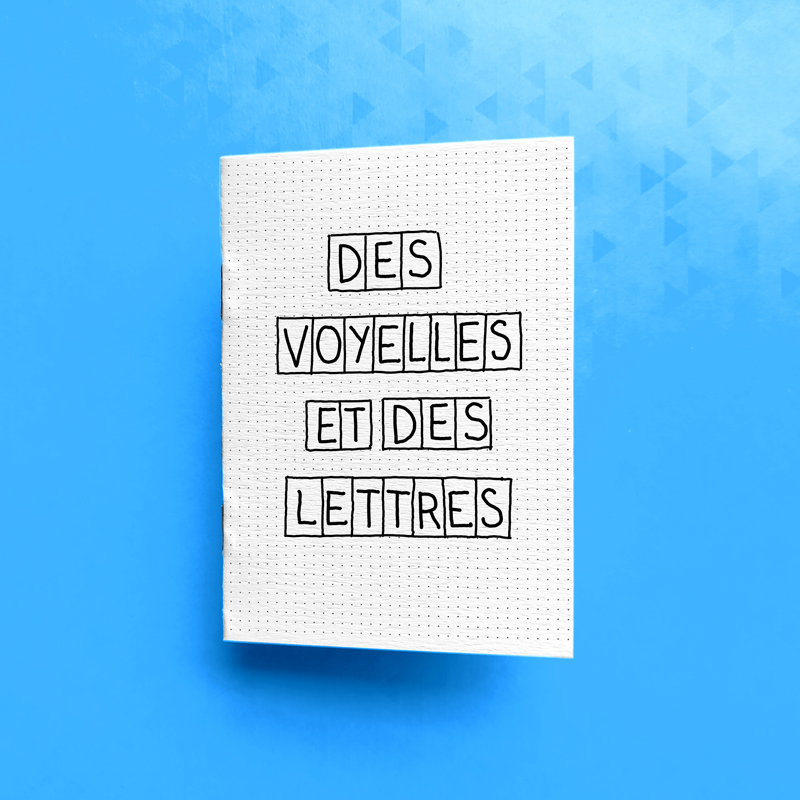 Couverture de Des voyelles et des lettres