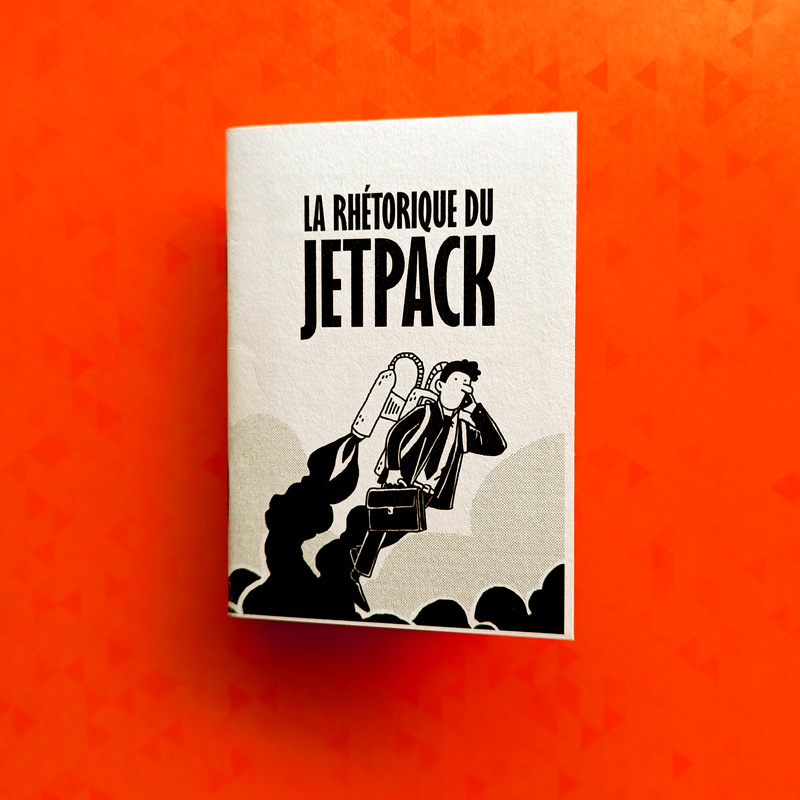 Couverture de La rhétorique du jetpack