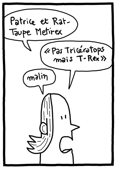 Extrait de Le contraire de Patrice