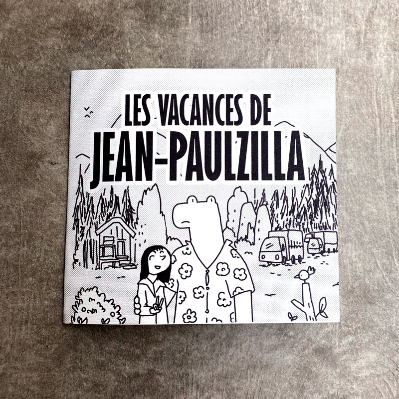 Couverture de Les vacances de Jean-Paulzilla