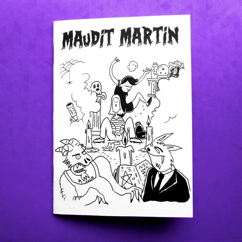 Couverture de Maudit Martin